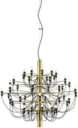 Flos - 2097/50 LED Lampa Wisząca w Kolorze Mosiądzu Flos