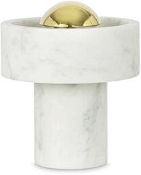 Tom Dixon - Stone Portable Lampa Stołowa Gold Tom Dixon
