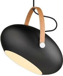 Halo Design - D.C Lampa Wisząca Ø40 Black/Oak Halo Design