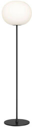 Flos - Glo-Ball F3 Lampa Podłogowa Matt Black/Opal Flos