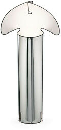 Flos - Chiara F Lampa Podłogowa Stainless Steel Flos
