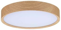 Paulmann - Tega LED Lampa Sufitowa IP44 Biała/Drewniana Paulmann