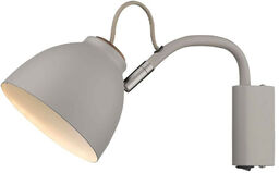 Halo Design - Nivå Lampa Ścienna Grey/Wood Halo Design