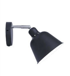 Halo Design - Carpenter Lampa Ścienna Ø15 Piano Black Halo Design
