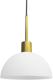 Herstal - Vienda Lampa Wisząca Ø20 Brass/Opal Herstal