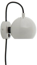 Frandsen - Ball Lampa Ścienna Glossy Pale Grey Frandsen
