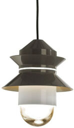 Marset - Santorini Zewnętrzna Lampa Wisząca Szary Marset