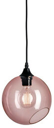 Design By Us - Ballroom Lampa Wisząca Pink/Rose z Czarnym Gniazdem Żarówki Design By Us