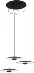 Marset - Ginger 20x3 Lampa Wisząca Wenge-White Marset