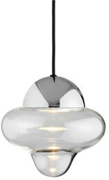 Design By Us - Nutty Lampa Wisząca Clear/Chrome Design By Us