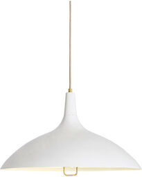 GUBI - 1965 Lampa Wisząca Mosiądz/Biała GUBI