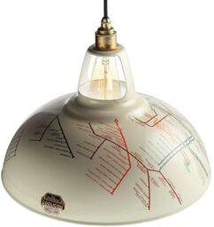 Coolicon - Large 1933 Design Lampa Wisząca Underground Map Creme Coolicon
