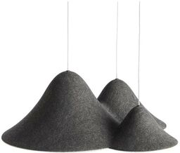 Loom Design - Panorama Lampa Wisząca Small Mix Black/Grey Loom Design