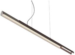 KDLN - Dala Linear Lampa Wisząca 3000K Dark Grey/Wood KDLN