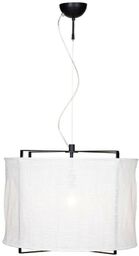 By Rydéns - Softy Lampa Wisząca Ø60 Matt Black/White By Rydéns