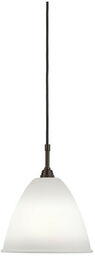 GUBI - Bestlite BL9 Lampa Wisząca Ø21 Czarny Mosiądz/Porcelana GUBI