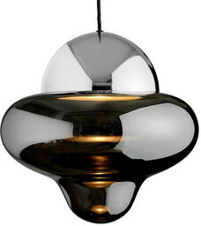 Design By Us - Nutty XL Lampa Wisząca Smoke/Chrome Design By Us