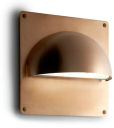 LIGHT-POINT - Rørhat Bagplade 30x30 Surowej Miedź LIGHT-POINT