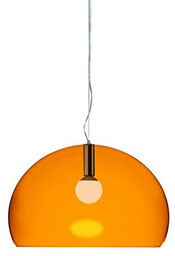 Kartell - Big Fl/y Lampa Wisząca Pomarańczowa Kartell