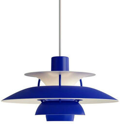 Louis Poulsen - PH 5 Mini Lampa Wisząca Monochrome Blue Louis Poulsen