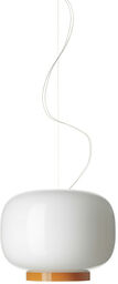 Foscarini - Chouchin 1 Reverse Lampa Wisząca Biało/Pomarańczowa Foscarini
