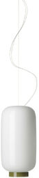 Foscarini - Chouchin 2 Reverse Lampa Wisząca Biało/Zielona Foscarini