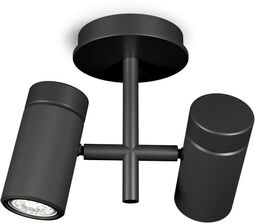 Herstal - Holder 2 Lampa Sufitowa Black Herstal