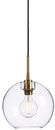 Belid - Gloria Lampa Wisząca Ø260 Mosiądz/Przezroczyste Szkło Belid