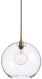 Belid - Gloria Lampa Wisząca Ø380 Mosiądz/Przezroczyste Szkło Belid