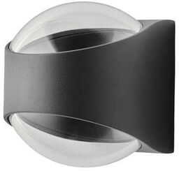 Loom Design - Saga Lampa Ścienna IP65 Black Loom Design