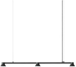 Normann Copenhagen - Hat Linear Lampa Wisząca Small Black Normann Copenhagen