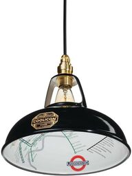 Coolicon - Original 1933 Design Lampa Wisząca Northern Line Black Coolicon