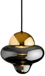 Design By Us - Nutty Lampa Wisząca Smoke/Gold Design By Us