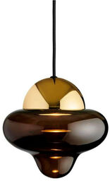 Design By Us - Nutty Lampa Wisząca Brown/Gold Design By Us