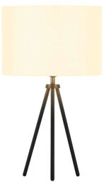 SLV - Fenda Tripod Lampa Stołowa Ø30 White/Black SLV