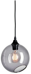 Design By Us - Ballroom Lampa Wisząca Smoke z Czarnym Gniazdem Żarówki Design By Us