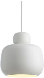 Woud - Stone Lampa Wisząca Large White Woud