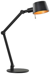 Lucande - Silka Lampa Stołowa Black Lucande