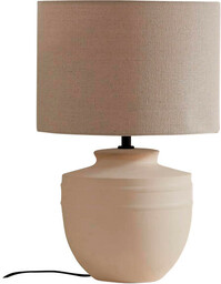 Lindby - Thalassia Lampa Stołowa Ø30 Beige Lindby