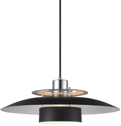 Halo Design - Sørup Lampa Wisząca Ø40 Matt Black Halo Design