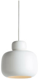 Woud - Stone Lampa Wisząca Small Biała Woud