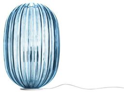 Foscarini - Plass Medium Lampa Stołowa ze Ściemniaczem Jasnoniebieska Foscarini