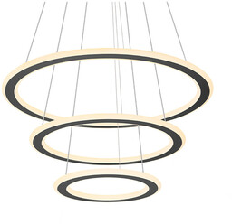 SLV - One Flat Lampa Wisząca Black SLV