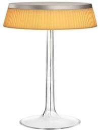 Flos - Bon Jour T Lampa Stołowa Matowy Chrom/Soft Flos