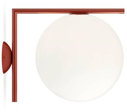 Flos - IC C/W2 Lampa Sufitowa/Ścienna Burgundy Flos