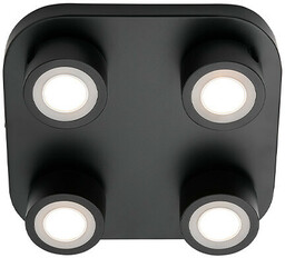 Nordlux - Clyde 4 Lampa Sufitowa Black Nordlux