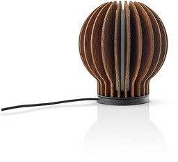 Eva Solo - Radiant Round Portable Lampa Stołowa Smoked Oak