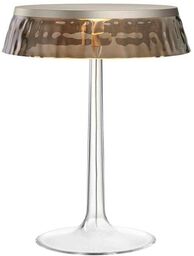 Flos - Bon Jour T Lampa Stołowa Matowy Chrom/Fumé Flos