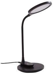 Lindby - Valtaria LED Lampa Stołowa/Lampa Ścienna CCT Black Lindby