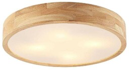 Lindby - Tanju Lampa Sufitowa Ø50 Wood/White Lindby